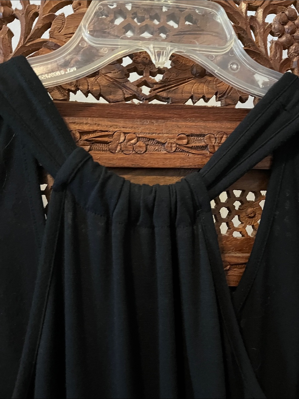 Mossimo Supply Co. Black Sleeveless Smocked-Waist Mini Dress - Picture 5 of 7